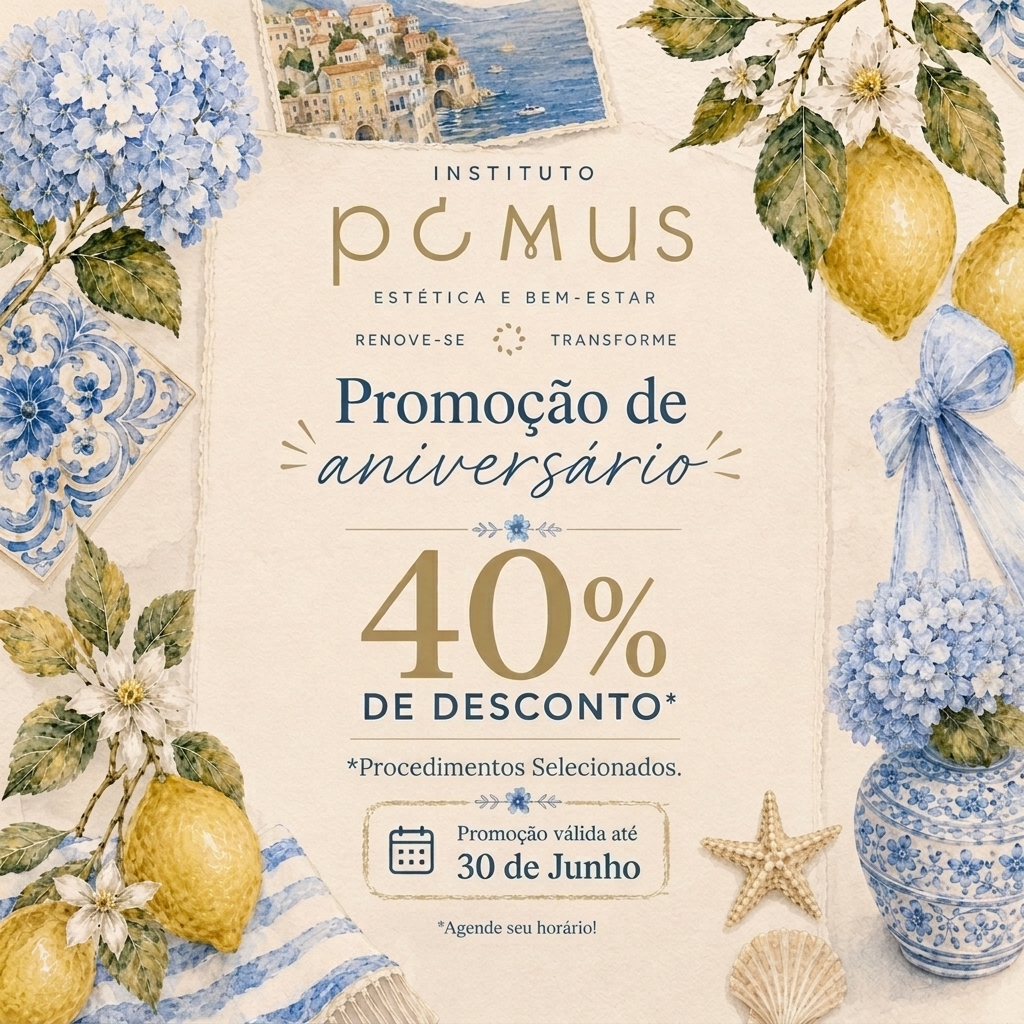 Pôster Promoção de Aniversário 40% OFF